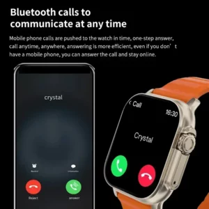 New Watch 10 Ultra Smart Watch 49mm 2024 New NFC Men Women GPS Track Bluetooth Call BT Music Games Wireless Charging Smartwatch - Image 5
