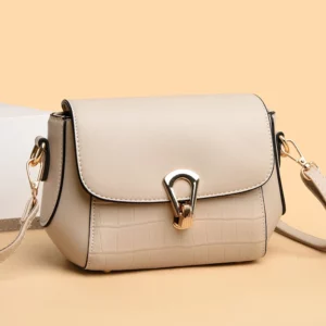 Women’s Fashion Stone Pattern Small Shoulder Handbags Female Solid Color PU Leather Messenger Bag Mini Purse Flap Crossbody Bags - Image 4