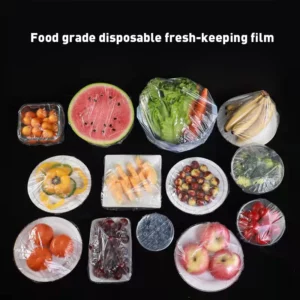 Reusable Disposable Food Cover Plastic Wrap Durable Elastic Food Lids for Bowls Elastic Plate Covers For Kitchen Food Saver Bag - Image 6