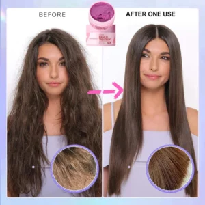 Magical Keratin Hair Mask 5 Seconds Repair Damaged Frizzy Hair Soft Smooth Shiny Nutrition Deep Moisturize Nourishing Hair Care - Image 4