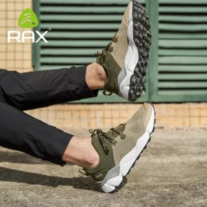 RAX Outdoor Breathable Hiking Shoes Men Lightweight Walking Trekking Wading Shoes Sport Sneakers Men Outdoor Sneakers Male - Image 1