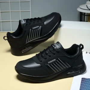 High Quality Waterproof Autumn Running Shoes Women Leather Non-slip Casual Sneakers Ladies Lightweight Fitness Walking Shoes - Image 3