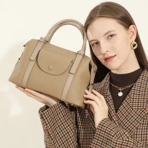 Genuine Leather Versatile Handbag For Women Luxury Design Commuter Shoulder Bag 2025 New model High Quality Commuting Bag - Image 8