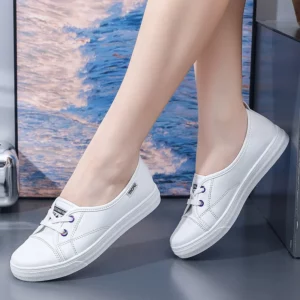 Slip On Shoes For Women Espadrilles Platform All-Match Slip-on Small Summer New Comfortable Fabric Canvas Shoes Woman Comfortabl - Image 4