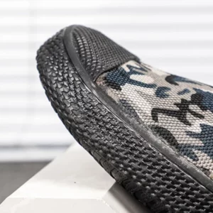 Summer Camouflage Loafers Wear-resistant Men's Sneakers Slip-on Walking Shoes for Men Competition Training Men's Sports Shoes - Image 5
