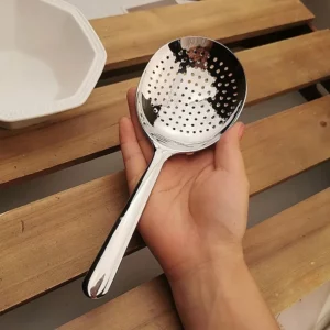 1Pc Stainless Steel Ladles For Serving Soup Rice Serving Spoon Drain Hole Heat Insulated Handle Kitchen Utensils For Daily Use - Image 5