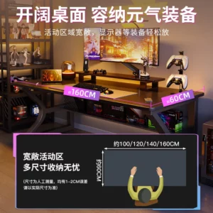 AOLIVIYA Desktop Computer Desk Household White Gaming Table Student Bedroom Desk Study Table Simple Desk Workbench - Image 2