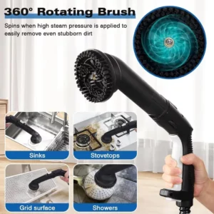 Steam Cleaner High Pressure Portable Indoor Electric Handheld Carpet Floor Car Steam Mop - Image 5