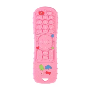 1PC Silicone Baby Toys TV Remote Control Shape Teether Toy BPA Free Silicone Teething Chewing Toy Sensory Baby Accessories - Image 6