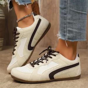 Soft Sole Casual White Sneakers for Women 2025 Spring Autumn Fashion Non Slip Running Shoes Woman Lightweight Flat Sports Shoes - Image 4