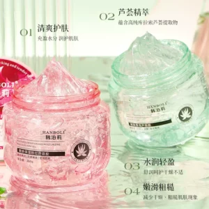 Natural 99% Aloe Vera Face Cream Moisturizeing Acne Treatment Soothing Gel Skin Repairing Gel Beauty Products Skin Care 260ml - Image 4