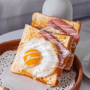 Simulation Toast Bread Model 11.5cmx3.5cm Props Cake Food Food Decoration Ornaments Fake Bread Model Eggs Toast Models - Image 6