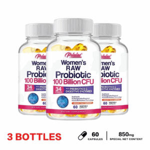 100 Billion Natural Organic Probiotics, Digestive Enzymes - Gut & Immune Health, Gas & Bloating Relief - Image 3