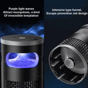 MX-06 LED Electric Bug Zapper Light Rechargeable Electric Shock Mosquito Killer Lamp ultraviolet Light Anti Fly Bug Zapper Lamp - Image 3