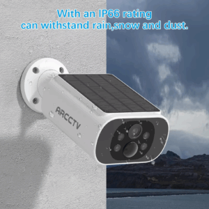 ARCCTV 4MP Wifi Solar Battery Camera Kit Surveillance Security System Humanoid Detection Siren Alarm Outdoor Wireless Camera Set - Image 4