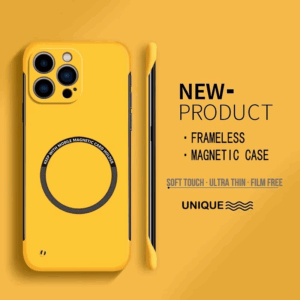 Ultra Thin Hard PC Magnetic Frameless Phone Case For Magsafe iPhone 15 14 Pro Max 13 12 Mini 11 Pro Max Matte Color Solid Cover - Image 7
