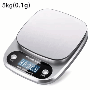 HOTU 1 unit, with four measurement units, a precise digital kitchen scale for baking and cooking - Image 4