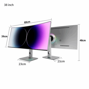 40inch Nano-IPS LED Monitor 1ms 21:9 5K 10Bit 2500R CURVED Screen 75hz GAMING Monitor Display DCI-P3 96% DP+HDMI+TYPE-C - Image 4