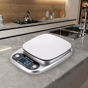 HOTU 1 unit, with four measurement units, a precise digital kitchen scale for baking and cooking - Image 7