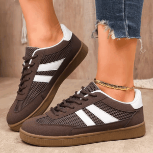 2025 New Breathable Sneakers Women Spring Autumn Soft Sole Lace Up Casual Flats Woman Comfort Non Slip Sports Shoes Female 36-43 - Image 7