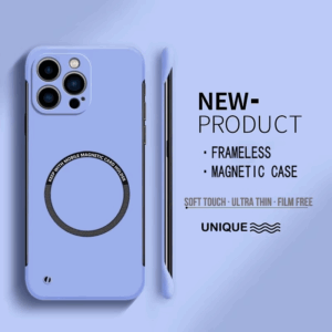 Ultra Thin Hard PC Magnetic Frameless Phone Case For Magsafe iPhone 15 14 Pro Max 13 12 Mini 11 Pro Max Matte Color Solid Cover - Image 5