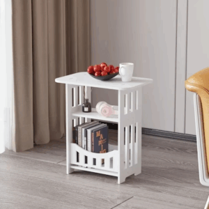 Nordic Style Wooden Storage Table Multipurpose for Bedside Living Room Office Organizer Portable Mini Square Design Coffee Table - Image 7