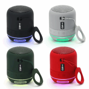Mini Bluetooth Speaker LED Light Wireless Bass Box Player Stereo Subwoofer Portable Outdoor Speaker With TF Card FM Radio TG294 - Image 4