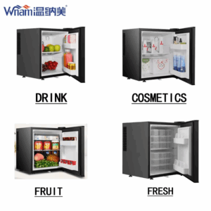 Home Compact Electric Refrigerator Hotel Bedroom Restaurant Low Noise Thermoelectric Mini - Image 4