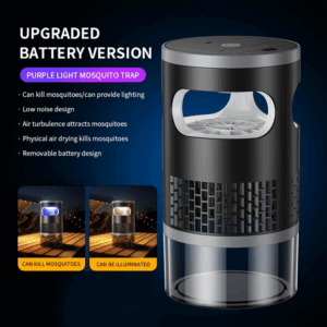 MX-06 LED Electric Bug Zapper Light Rechargeable Electric Shock Mosquito Killer Lamp ultraviolet Light Anti Fly Bug Zapper Lamp - Image 4