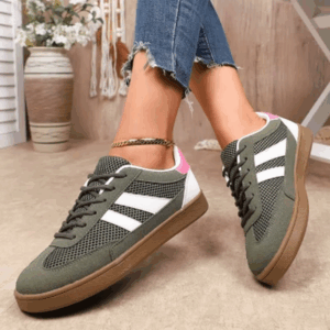 2025 New Breathable Sneakers Women Spring Autumn Soft Sole Lace Up Casual Flats Woman Comfort Non Slip Sports Shoes Female 36-43 - Image 3