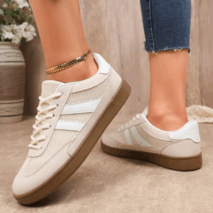 2025 New Breathable Sneakers Women Spring Autumn Soft Sole Lace Up Casual Flats Woman Comfort Non Slip Sports Shoes Female 36-43 - Image 2