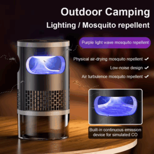 MX-06 LED Electric Bug Zapper Light Rechargeable Electric Shock Mosquito Killer Lamp ultraviolet Light Anti Fly Bug Zapper Lamp - Image 6