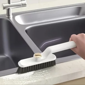 Multipurpose Bathroom Tile Floor Gap Cleaning Brush Rotating Crevice Brushes with Dead End Strong Bristles Cleaning Supplies - Image 5