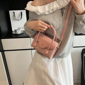 Box Shape Top-handle Bags For Women Mini Flap Shoulder Crossbody Satchels 2025 Latest Luxury Designer Purses And Handbags Female - Image 3