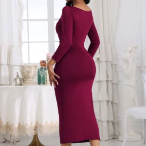 birthday dress for women evening dress party dresses for women 2023 long dresses fall clothes for woman 2023 wholesale - Image 4