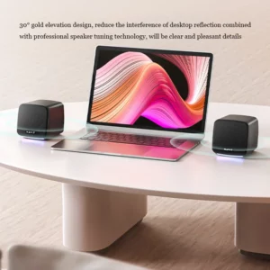 Computer Speaker Desktop Home Theater Small Laptop Wired Mini Tweeter Subwoofer - Image 4
