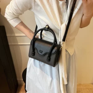 Box Shape Top-handle Bags For Women Mini Flap Shoulder Crossbody Satchels 2025 Latest Luxury Designer Purses And Handbags Female - Image 5