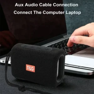 TG313 Wireless Square Speaker Powerful High Mini Portable Bluetooth Speaker Waterproof Bass HIFI TF FM Radio USB with LED Light - Image 4