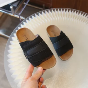 Children Slippers Summer Boys Girls Casual Flip-flops Flat Bottom Non-slip Beach Slippers Kids Outdoor Fashion Sandals Тапочки - Image 3