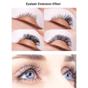 False Eyelash Extension Kit Set for Beginner Lash Brush Tweezers Glue Ring Eye Pad Eyelash Extension Supplies Lash Accessories - Image 6