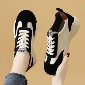 Casual shoes for women, Spring and Autumn 2025 new dad shoes, women's travel casual sports shoes, breathable student shoes - Image 2