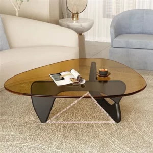 Transparent Glass Coffee Tables Living Room Small Luxury Minimalist Tea Table Floor Modern Design Couchtische Nordic Furniture H - Image 3