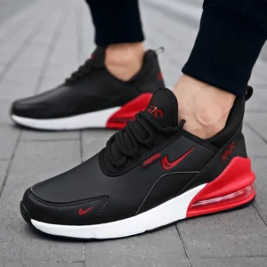 Leather Running Shoes for Men Casual Sports Sneakers Original Walking Jogging Air Cushion Male Trainers 2025 Big Size 45 46 47 - Image 5