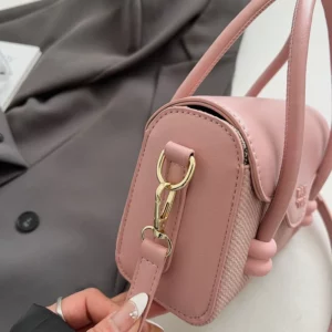 Box Shape Top-handle Bags For Women Mini Flap Shoulder Crossbody Satchels 2025 Latest Luxury Designer Purses And Handbags Female - Image 2
