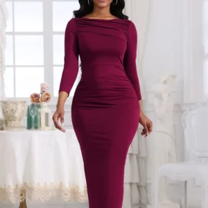 birthday dress for women evening dress party dresses for women 2023 long dresses fall clothes for woman 2023 wholesale - Image 1