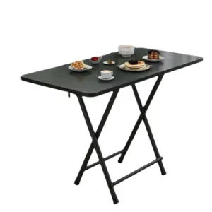 Furniture Simple Household Small Apartment Folding Table Eating Table Student Study Dormitory Portable Parallel Bars Ground Mark - Image 5