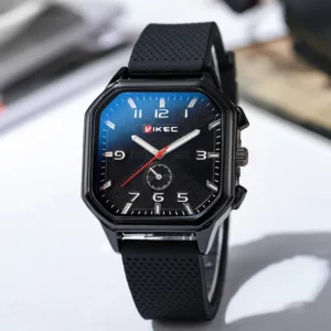 Brand Big Dial Men Watch Dropshipping Square Sports Watch Luxury Silicone Strap Gift Clock Student Wristwatch Wholesale - Image 3