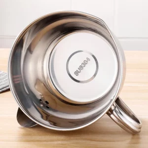 1000ML Multi-use Stainless Steel Gravy Oil Soup Fat Separator Grease Oiler Filter Strainer Bowl Home Kitchen Cooking Tools - Image 4