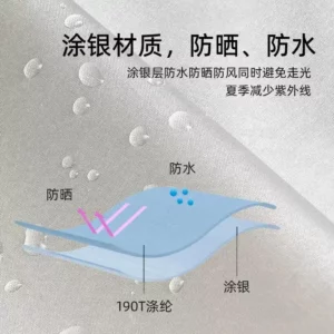 Outdoor camping portable toilet changing tent toilet changing shed seaside swimming mobile shower folding tent - Image 3