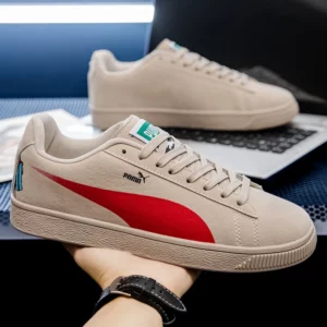 2025 New Casual Hot-Selling Fashion Trend Cold Adhesive Rubber Outsole 36-44 High-Quality Couple's Sports Shoes Breathable Comfo - Image 1